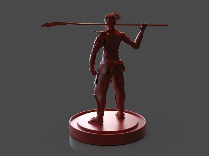 Steampunk Samurai 3D Print 245987