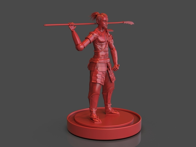 Steampunk Samurai 3D Print 245991
