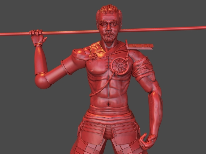 Steampunk Samurai 3D Print 245993