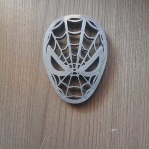 SPIDERMAN FACE COOKIES CUTTER 3D Print 246008