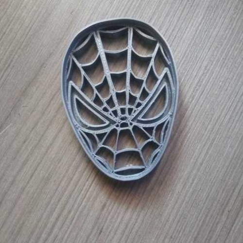 SPIDERMAN FACE COOKIES CUTTER 3D Print 246009