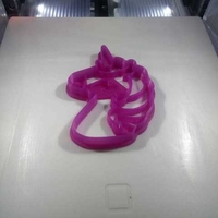 Small UNICORN COOKIES CUTTER 3D Printing 246018