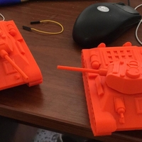 T-34 Tank Articulated Model 1:50 - Thumbnail 2
