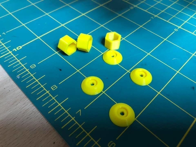 3D Sets Rancher - 12mm Hex Adapter 3D Print 246409