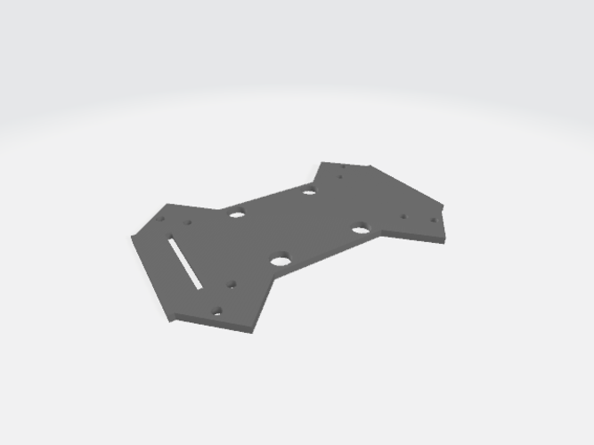Racedrone Frame 3D Print 246443