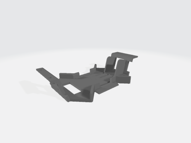 Racedrone Frame 3D Print 246445