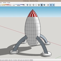 Small Cohete práctica 3D Printing 246450