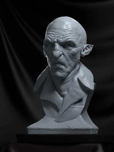 Nosferatu the bampyre bust 3D Print 246506