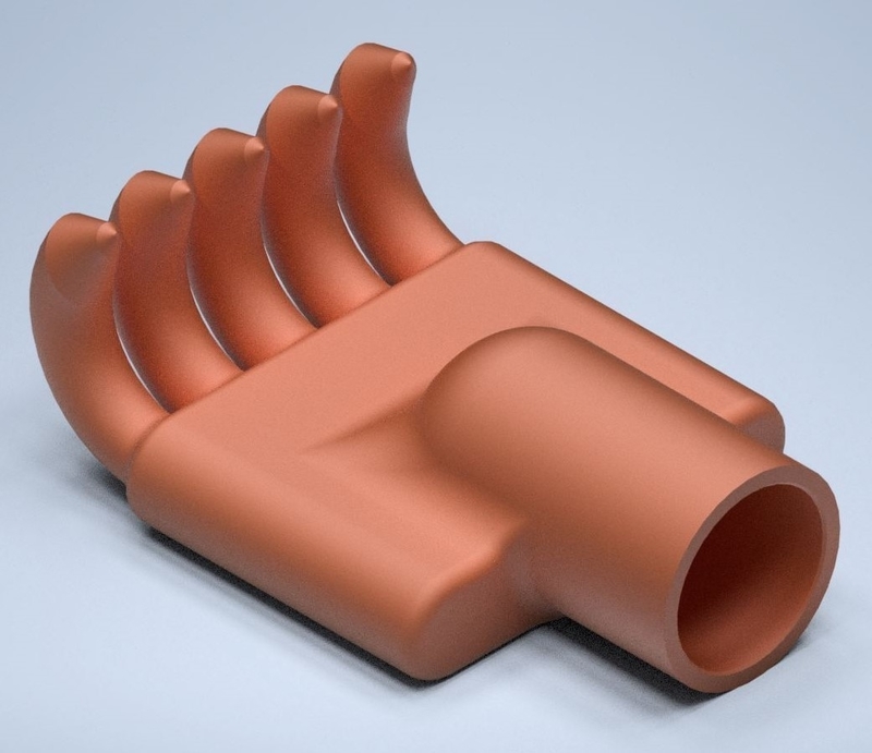 5 Finger back scratch