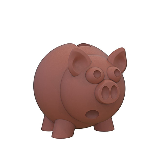 piggy bank 3D Print 246596