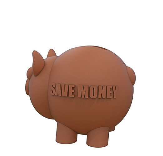 piggy bank 3D Print 246597