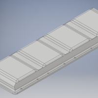 Small 12s4p Battery Enclosure (Electric Long board/Skateboard) 3D Printing 246635