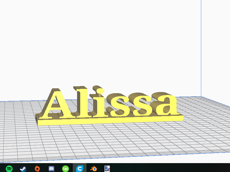 Alissa's Name Tag