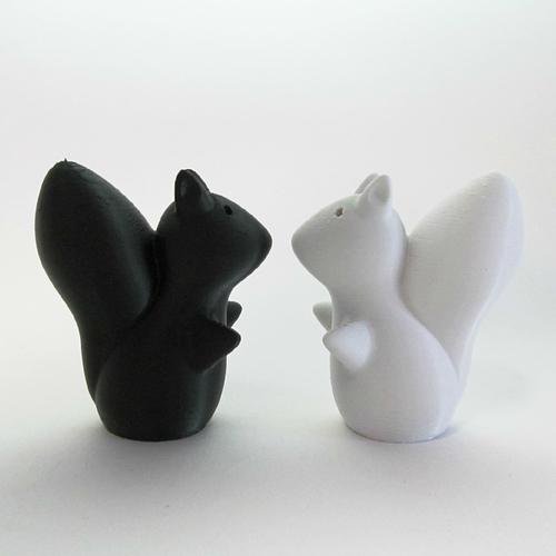 Squirrel S&P Shaker 3D Print 246769