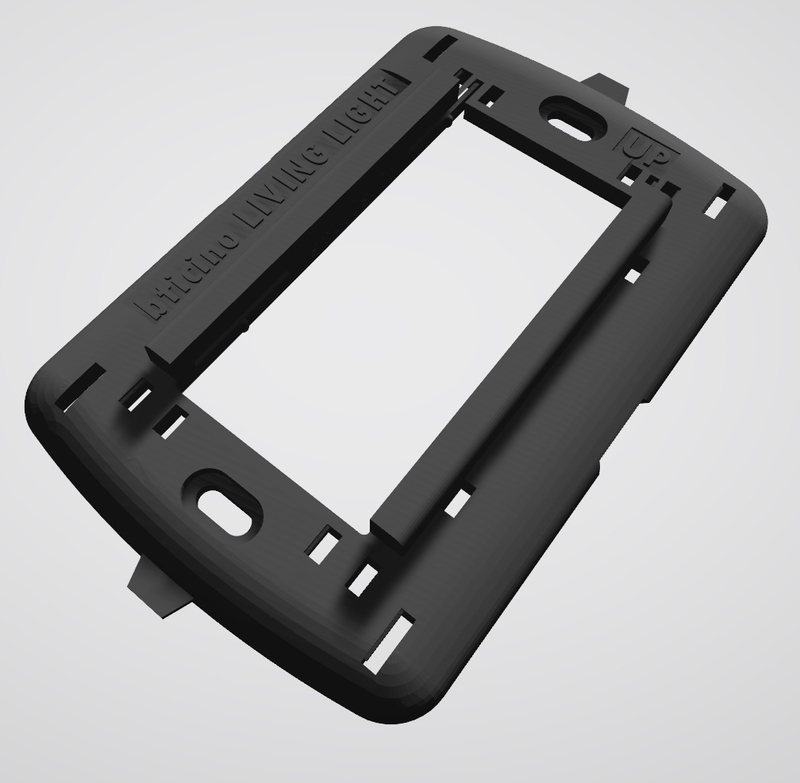 Bticino Livinglight - Insteon mini remote wall mount bracket