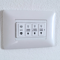 Bticino Matix - Insteon mini remote wall mount bracket - Thumbnail 1