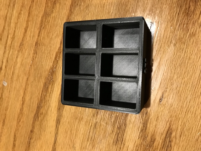 Simple 9V Battery Holder 3D Print 246847