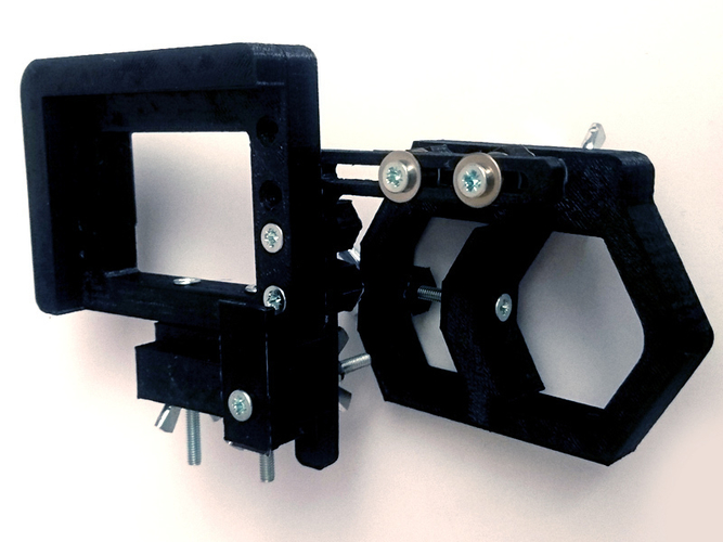 Fast printing smartphone telescope eyepiece adapter 3D Print 246858