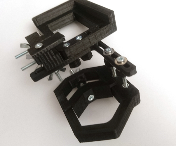 Fast printing smartphone telescope eyepiece adapter 3D Print 246859