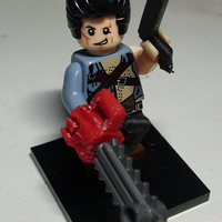 ED2 CHAINSAW + BOOMSTICK FOR MINIFIG - Thumbnail 2