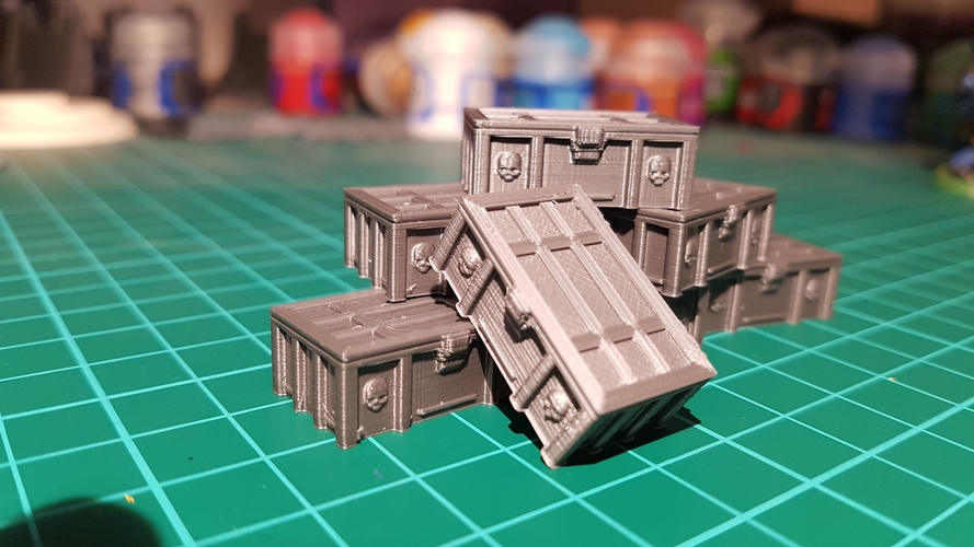 Tabletop crate