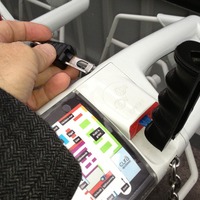 Flexible Plastic Bag Handle with "coins" - Thumbnail 3