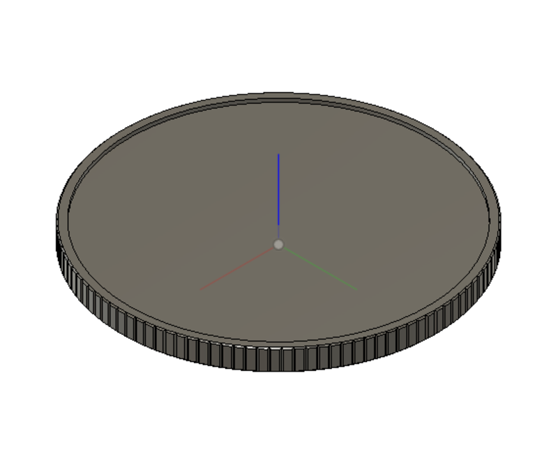 Blank Coin 40mm