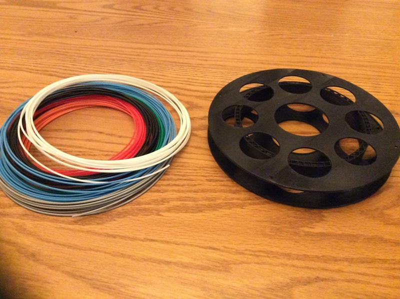 Sample filament reel
