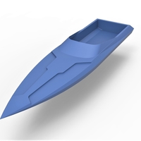 Speed boat hull Scale 1:24 - Thumbnail 3