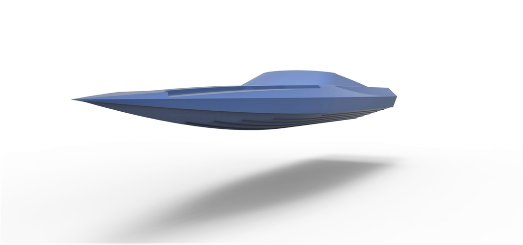 Speed boat hull Scale 1:24 3D Print 247009