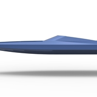 Speed boat hull Scale 1:24 - Thumbnail 7