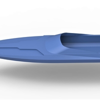 Speed boat hull Scale 1:24 - Thumbnail 8