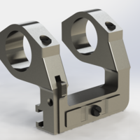 Small Kar 98k scope mount 3D Printing 247078