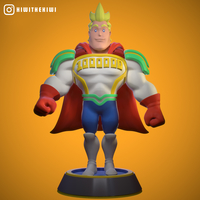 Lemillion 3D Model - STL Print - BokuNoHeroAcademy - Thumbnail 4