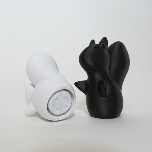 Squirrel S&P Shaker 3D Print 247257