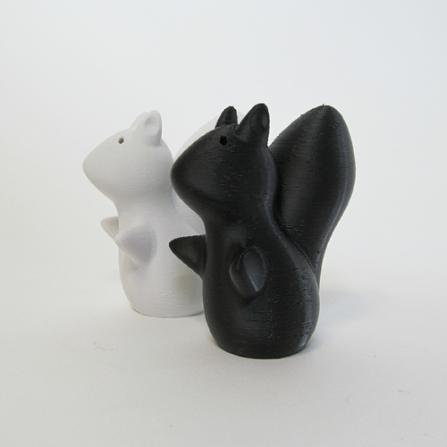 Squirrel S&P Shaker 3D Print 247258
