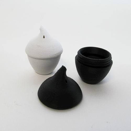 Acorn Salt and Pepper Shaker 3D Print 247261