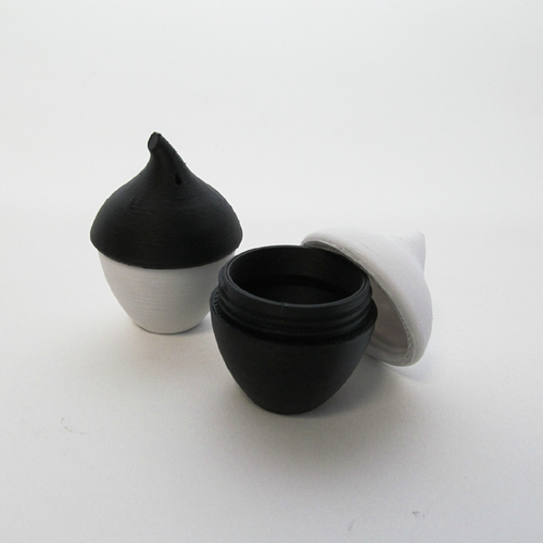 Acorn Salt and Pepper Shaker 3D Print 247263