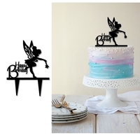 Small Birthday cake topper  set of 3  3D Printing 247378