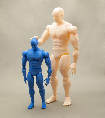 Articulated Poseable Male Figure 3D Print 247436