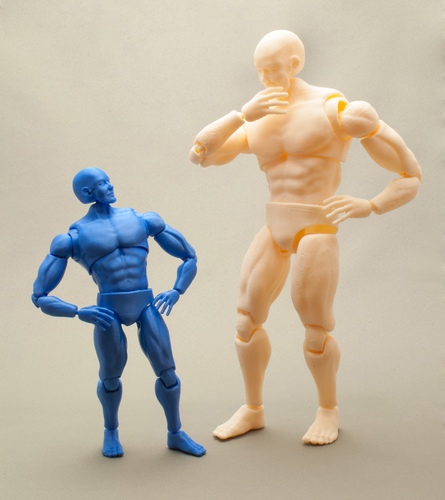 Articulated Poseable Male Figure 3D Print 247437