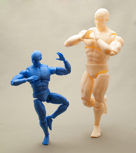 Articulated Poseable Male Figure 3D Print 247439