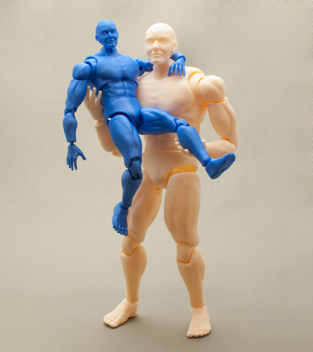 Articulated Poseable Male Figure 3D Print 247441