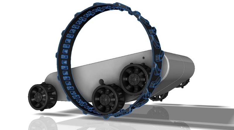Tank Tread Rov Robot Tank Treads - Pinshape