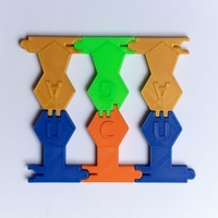 DNA/RNA Building Toy Set with Improved Joints - Thumbnail 1
