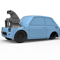 Crazy Fiat 126p Scale 1:24 - Thumbnail 2