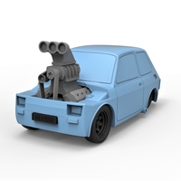 Crazy Fiat 126p Scale 1:24 - Thumbnail 3