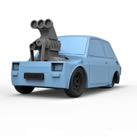 Crazy Fiat 126p Scale 1:24 - Thumbnail 4