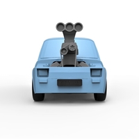 Crazy Fiat 126p Scale 1:24 - Thumbnail 6