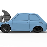 Crazy Fiat 126p Scale 1:24 - Thumbnail 7